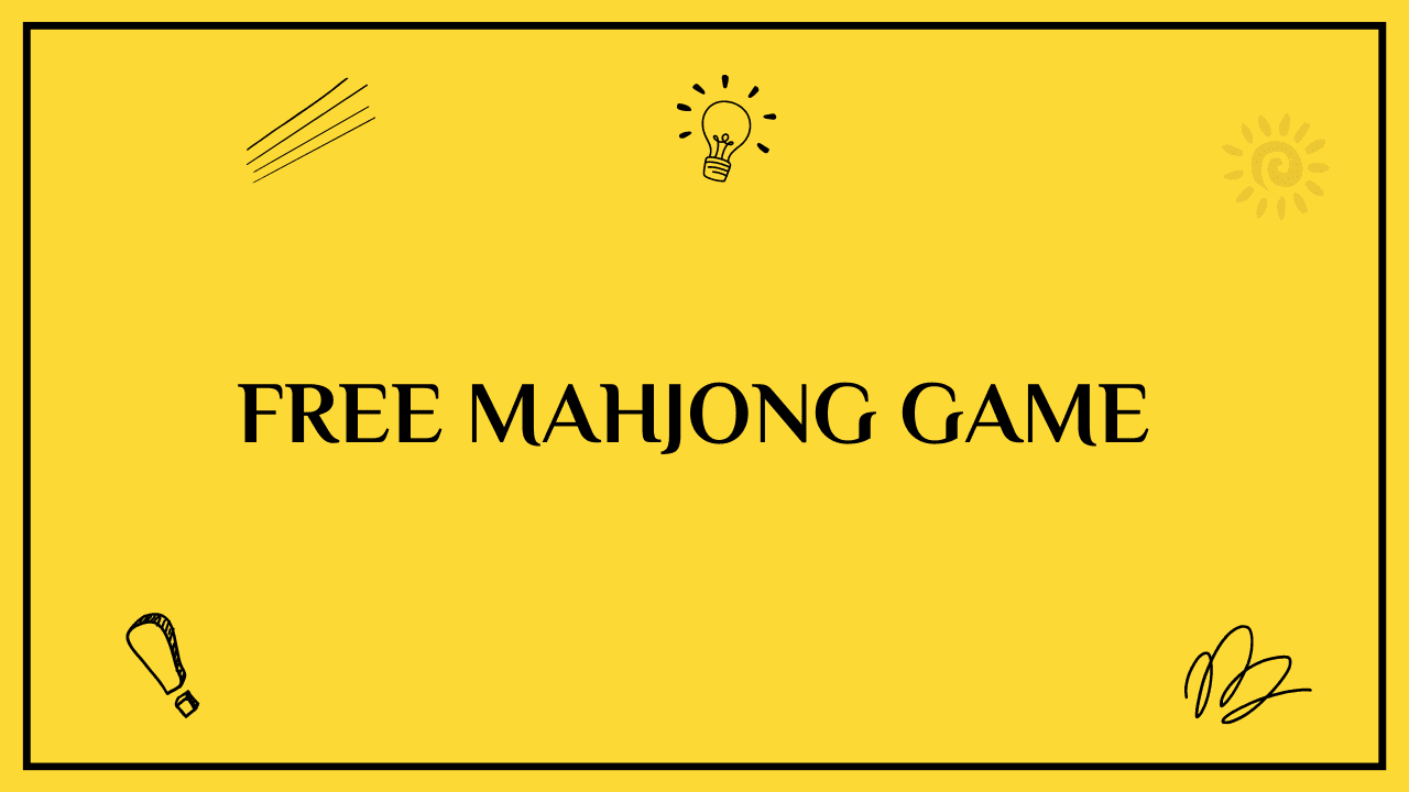 Free Mahjong Game