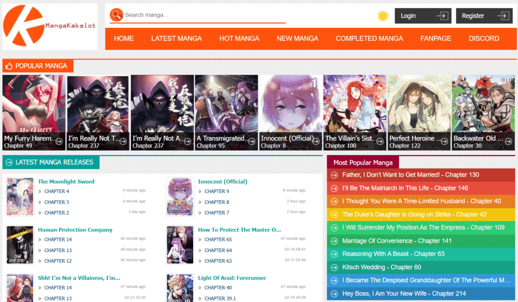 MangaKakalot Not Available?