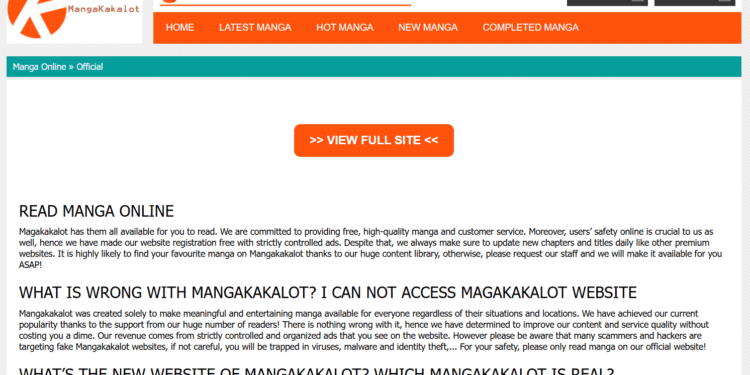 MangaKakalot Not Available?